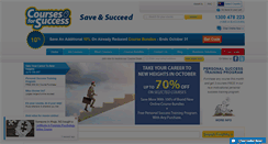 Desktop Screenshot of coursesforsuccess.com.au